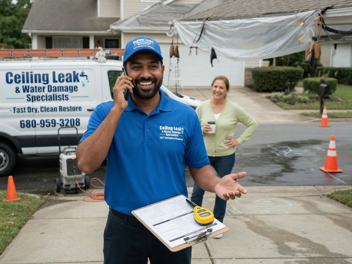 Ceiling Leak Cleanup Gretna, VA FAQs